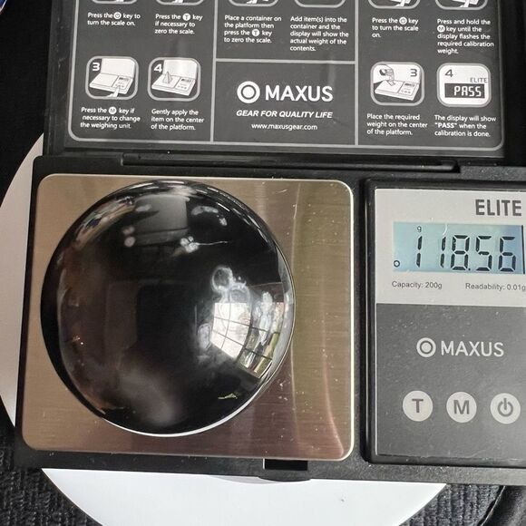 Natural Black Cherry Agate Crystal Sphere - Picture 14 of 15